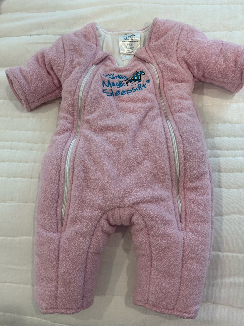 Magic Pink Fleece Sleepsuit One-Piece